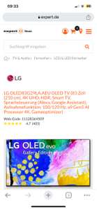 LG OLED83G2 für 3599,99€