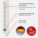 Brennenstuhl Eco-Line Steckdosenleiste 6-Fach (Schalter und 1,5m Kabel) 6,99€/ REV Steckdosenleiste 3-fach mit Schalter 3,19€ (Prime)