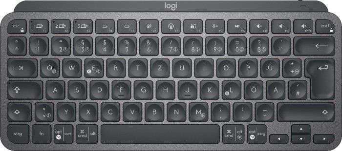 Logitech MX Keys Mini Graphite, Bluetooth / Logi Bolt DE-Tastatur (TKL)