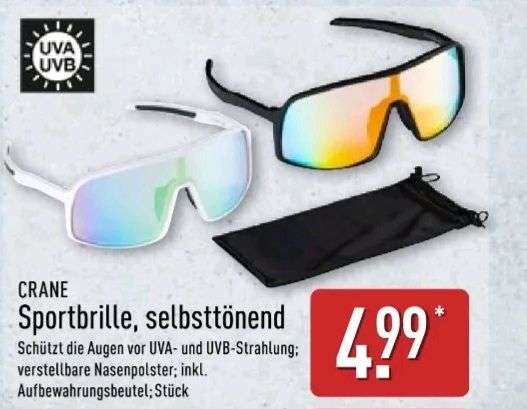 Crane Sport Sonnenbrille Selbsttnend fr 4,99  bei ALDI Nord | mydealz
