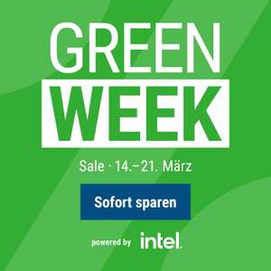 Cyberport Green Week: Diverse Angebote für PC-Komponenten & -Zubehör, Unterhaltungselektronik, Haushaltsgeräte, etc.