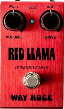 E-Gitarren Effektpedale Sammeldeal (17), z.B. Dunlop Way Huge WM23 Smalls Red Llama Overdrive MKIII Pedal für 138,84€