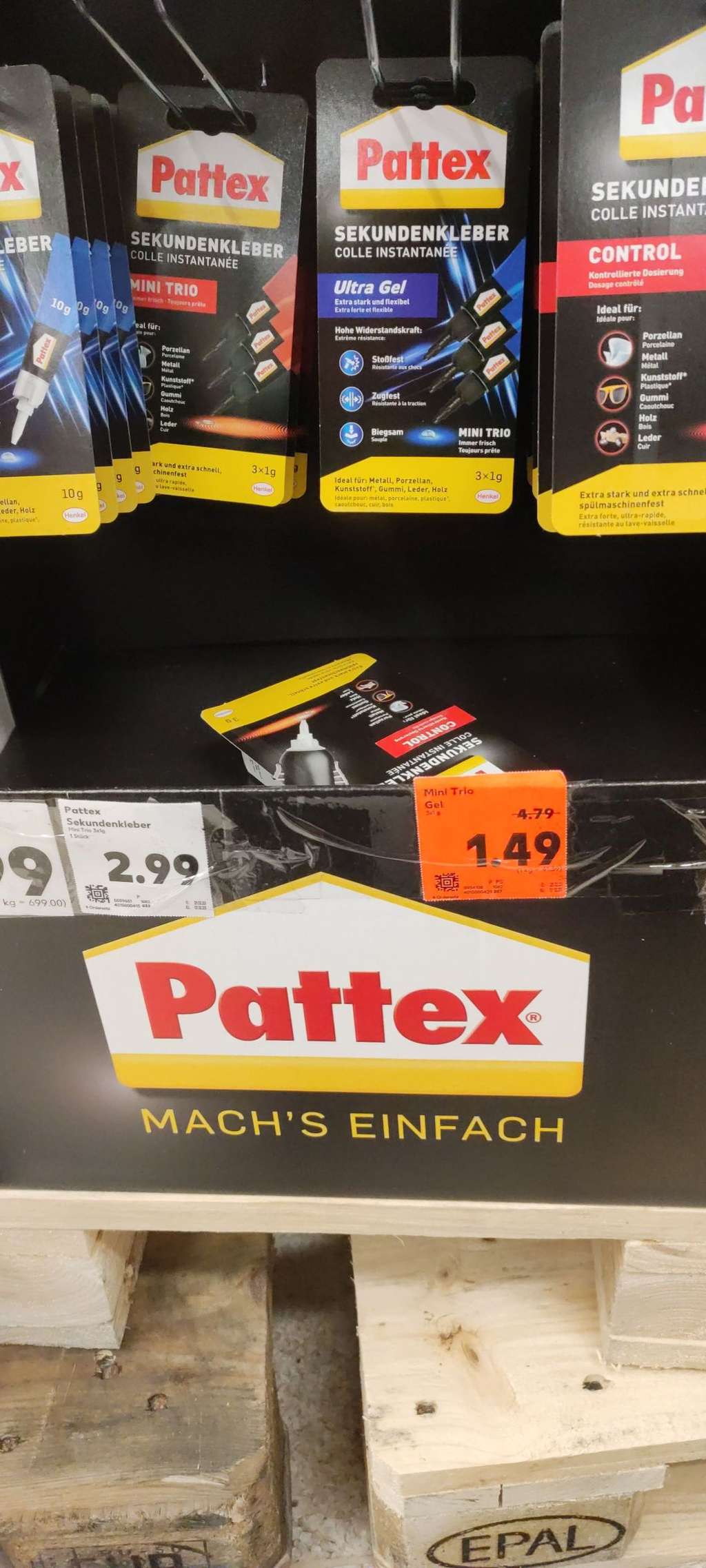 Pattex MiniTrio Ultra Gel Sekundenkleber Dortmund Aplerbeck