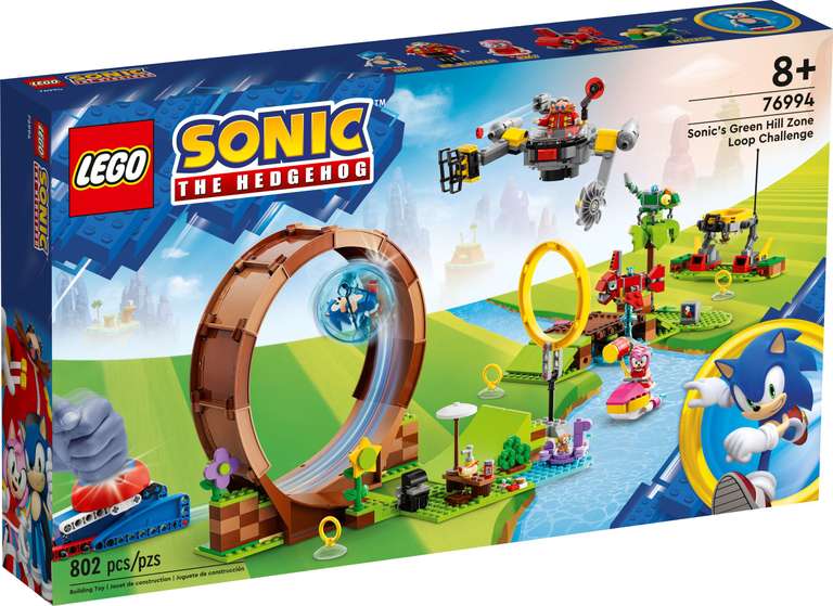 LEGO Sonic 76994 Sonics Looping-Challenge (-43% UVP)