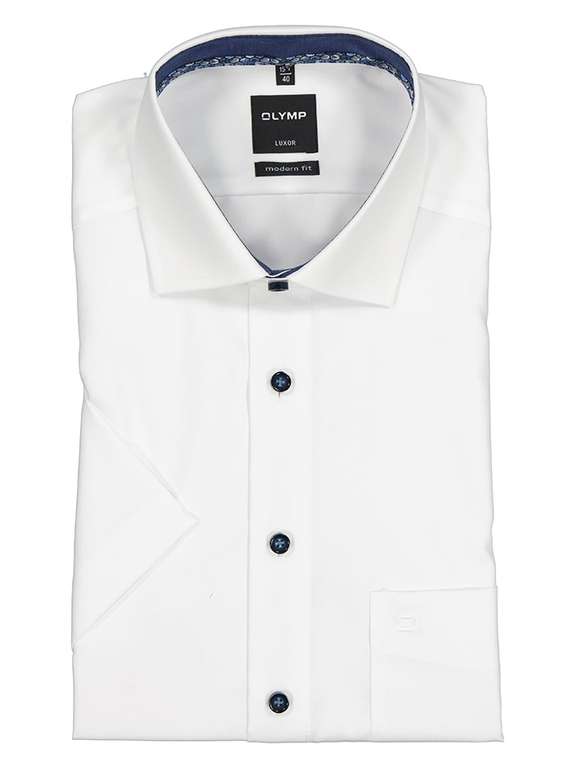 [limango] Olymp Sale: Kurzarmhemden, Langarmhemden, teils Restgrößen, z.B. OLYMP Hemd "Level 5" in verschiedenen Farben und Größen