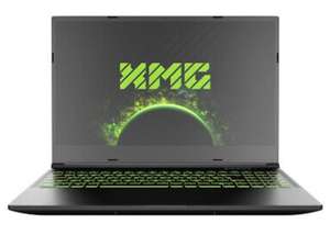 XMG Core 15 Gaming-Laptop 15.6" FHD IPS 240Hz 100% sRGB, R5 4600H, 16GB RAM, 500GB SSD, RTX 3060 130W, Alu, bel. RGB-Tastatur, DOS, 1.99kg