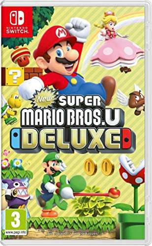 New Super Mario Bros U: Deluxe (Switch) für 36,49€ inkl. Versand (Amazon.es)