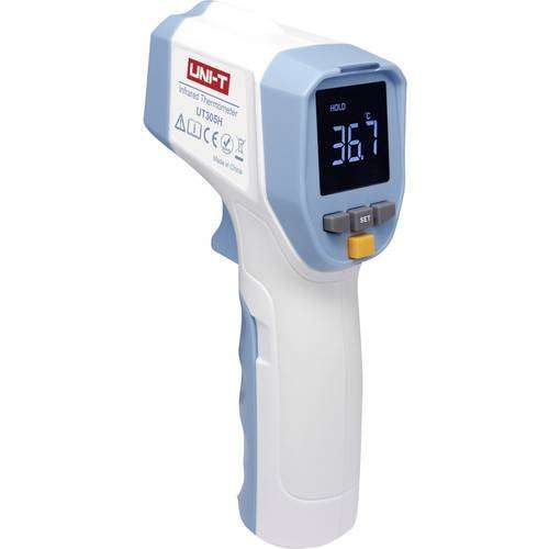 3x Uni-T UT305H Infrarot-Thermometer (32 bis 42.9 °C Messbereich, 0.3°C Grundgenauigkeit, 2-Farben-LED)