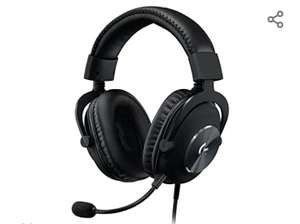 Logitech G PRO X Gaming-Headset, Over-Ear Kopfhörer mit Blue VO!CE Mikrofon