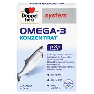 Gratisprobe Doppelherz system OMEGA-3 KONZENTRAT