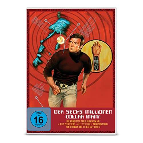 [Amazon] Der Sechs Millionen Dollar Mann (1974-78) - Die komplette Serie - Bluray - IMDB 7,1 - Lee Majors