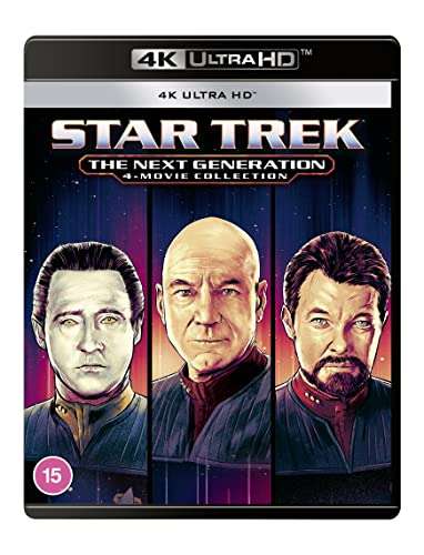 [Amazon UK] Star Trek TNG / Das nächste Jahrhundert - Filme - Teil 7 - 10 - 4K Bluray Box inkl. deutschem Ton