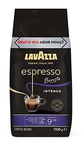 [Amazon Prime] Luigi Lavazza Espresso - Barista Intenso - Aromatische Kaffeebohnen 1,1kg