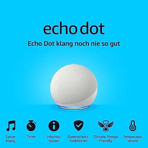 2x Amazon Alexa Echo Dot 5 für 69,98€ - 52,49€ mit Trade-In