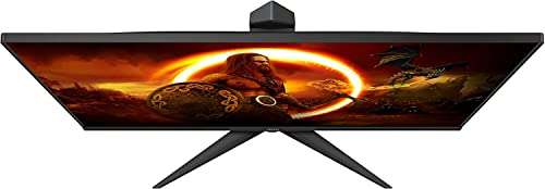 AOC Gaming Q27G2U - 27 Zoll QHD Monitor, 144 Hz, 1ms, FreeSync Premium (2560x1440, HDMI, DisplayPort, USB Hub) schwarz; VA Panel