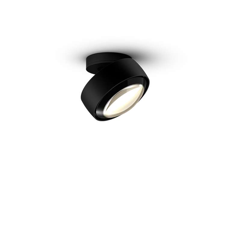 20% Rabatt auf alle Leuchten von Occhio, zB piu Alto C80 in matt schwarz, Design: Axel Meise