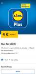 Lidl Plus App: 4€ Gutschein ab 10€ Einkaufswert [Personalisiert]
