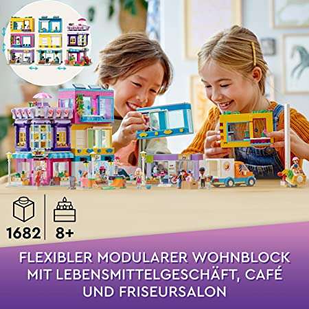[Alternate] LEGO 41704 Friends Wohnblock in Heartlake City mit Friseursalon und Café