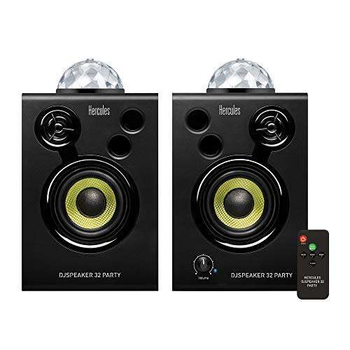 Hercules DJSpeaker 32 Party Aktiver Monitor-Lautsprecher 7.6 cm 3 Zoll 30 W 1 Paar