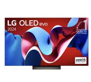 LG OLED55C49LA evo TV C4 (55 Zoll (139 cm), 4K UHD, Dolby Atmos uvm. (Bestpreis) // Effektiv 1.069€