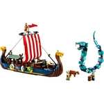 LEGO Creator 3 in 1 Wikingerschiff mit Midgardschlange (31132) für 74,90 Euro [Alternate]