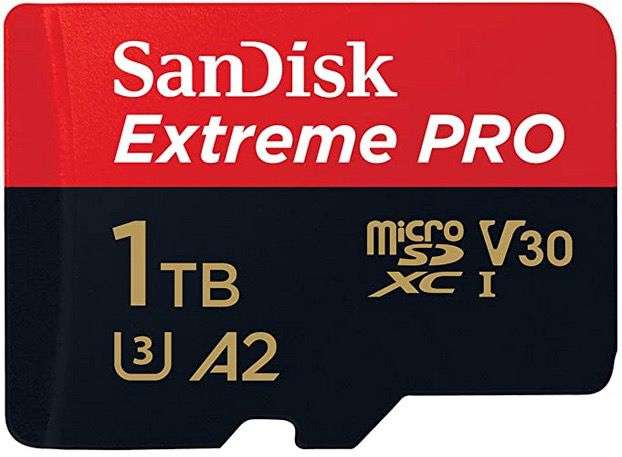 SANDISK Extreme PRO 1TB microSDXC A2 Speicherkarte für 111€ (statt 125€)