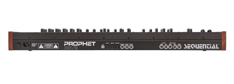 Sequential Prophet REV2-8, 8-stimmig polyphoner Analog-Synthesizer mit 61 leicht gewichteten Tasten für 1525,75€ [Bax-Amazon]