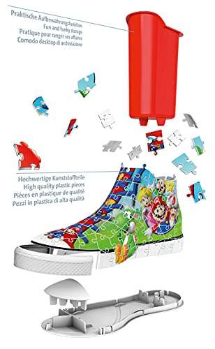 Ravensburger 3D Puzzle Sneaker, Super Mario-Stiftehalter für 7,99€ (Prime)