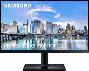 Samsung F24T450FQR Monitor (24", 1920x1080, IPS, 75Hz, FreeSync, 250nits, 2x HDMI, DP, 2x USB-A, höhenverstellbar & Pivot, 3J Garantie)