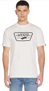 Vans Herren Full Patch T-Shirt, weiß (XS,S,M,XL)