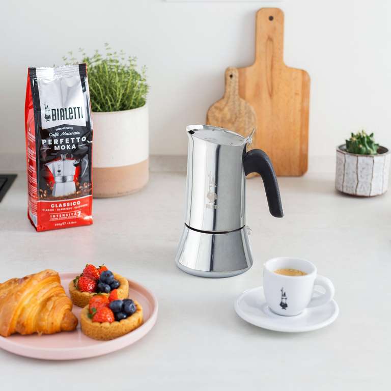 Bialetti - New Venus Induction, Espresso Kaffeemaschine, 6 Tassen (Prime)