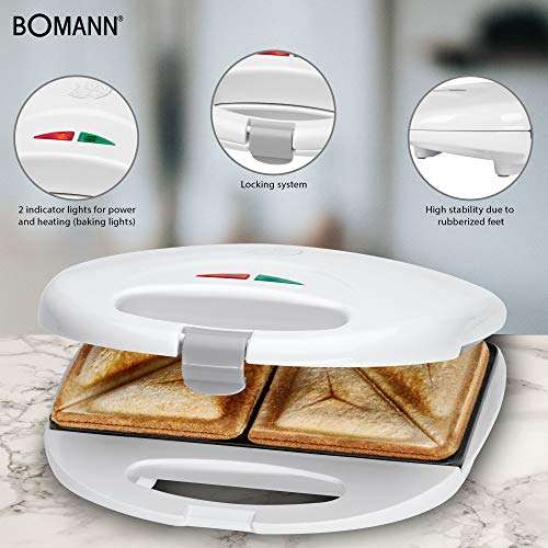 Bomann ST 5016 CB Sandwichmaker (Amazon Prime)