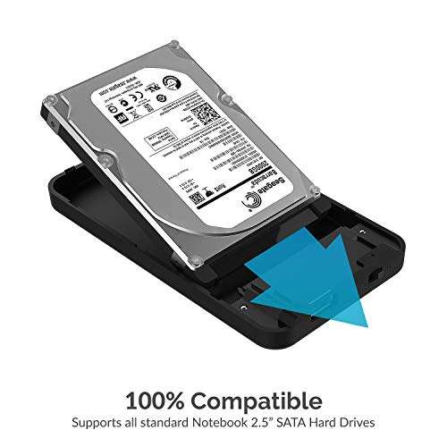 [Prime] SABRENT SSD/HDD 2,5 Zoll Festplatten Gehäuse 3.2 gen1