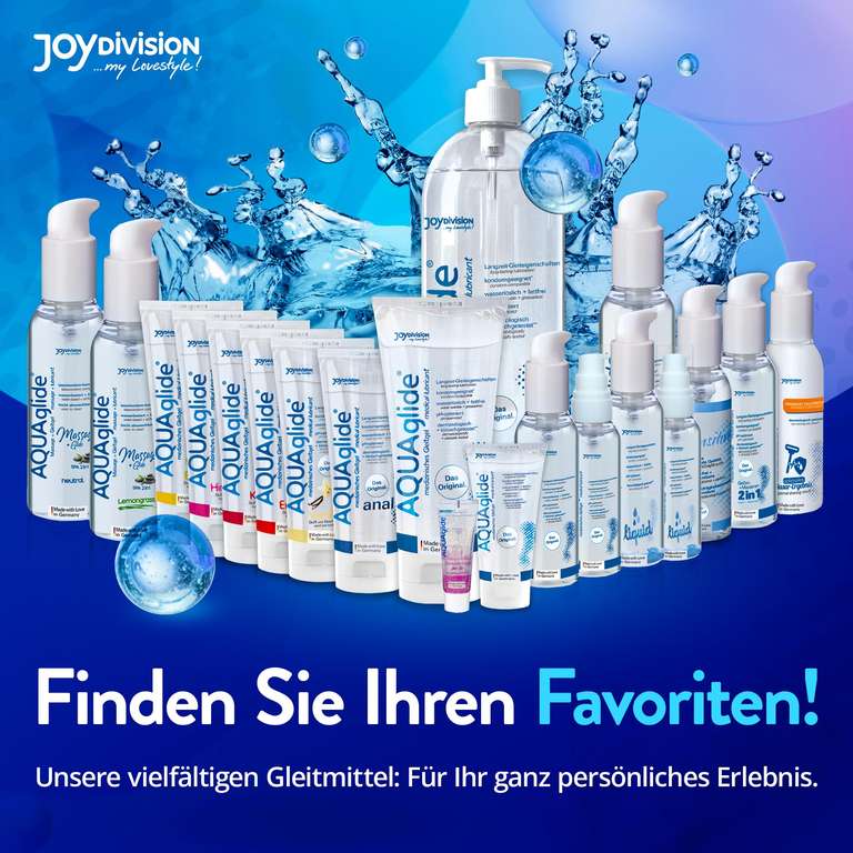 1000 ml Gleitgel Joydivision AquaGlide - Bestpreis