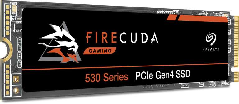Seagate FireCuda 530 PCIe 4.0 SSD Deals: 1TB - 64,89€ | 1TB + Heatsink - 84,89€ | 2TB - 139,89€ | 2TB + Heatsink - 149,89€
