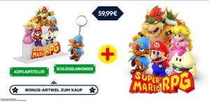 [Nintendo.de store / Switch] Super Mario RPG inkl Acrylaufsteller & Schlüsselanhänger oder plus 5er Pinset 65,49€. Jetzt Vorbestellbar
