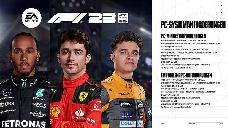F1 23 Standard PC Win | Download Code EA App - Origin | Deutsch | Amazon.de