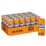 [PRIME/Sparabo] PFANDFEHLER 24er Pack Fanta Orange - fruchtig-spritzige Limonade mit klassischem Orangengeschmack (24 x 330 ml)