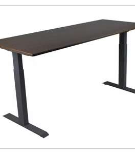 HORI elektrisch höhenverstellbarer Schreibtisch [Tischgestell + Tischplatte 180cm x 80cm]