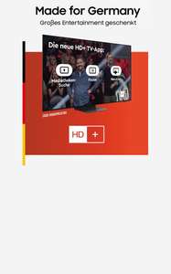 [Samsung Smart TV Hub] Samsung Promotions HD+ 6. Monate Kostenlos Testen