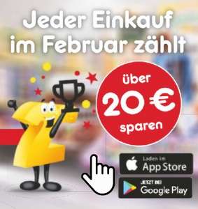 [Netto MD App] Bonusjagd · bis zu 20,50€ sparen · 1.2. - 28.2. (kombinierbar mit DeutschlandCard Coupons)