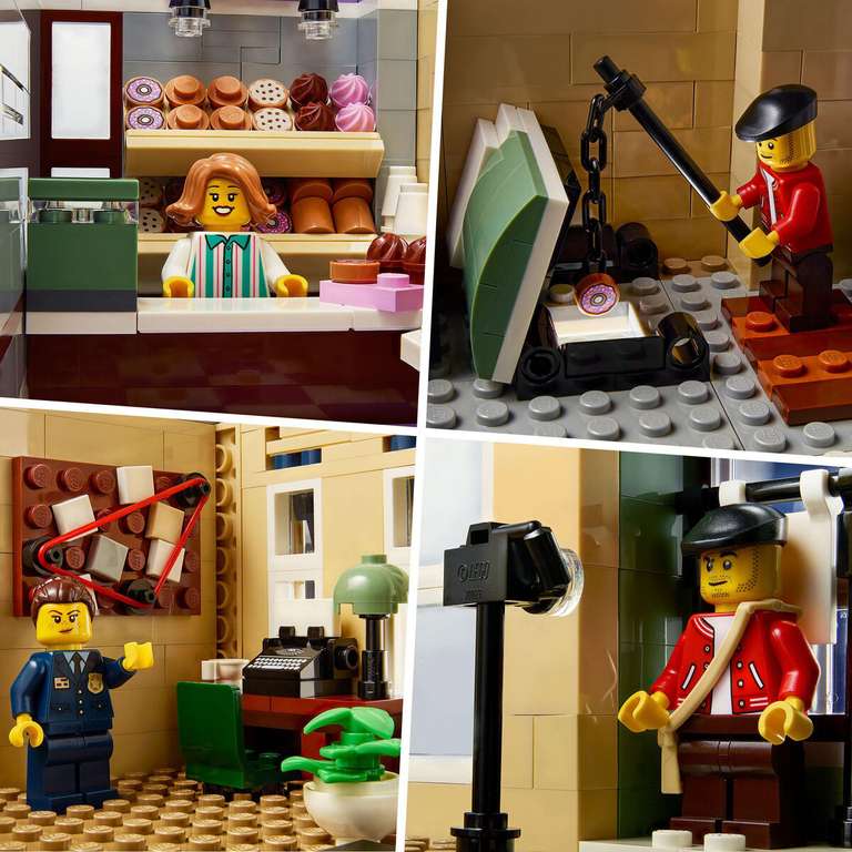 LEGO Creator - 10278 Polizeistation | 2923 Teile | H: 37 cm B: 25 cm T: 25 cm
