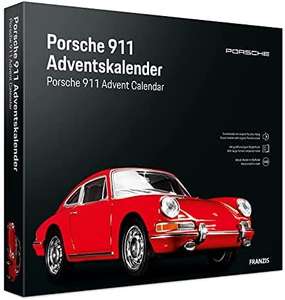 FRANZIS 55199 - Porsche 911 Adventskalender 2021 rot - in 24 Schritten zum Porsche 911