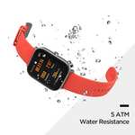 Amazfit Smartwatch GTS mit 12 Sportmodi, GPS 1.65” AMOLED Display Fitness Tracker, Outdoor Sportuhr, Schrittzähler, Herzfrequenzüberwachung