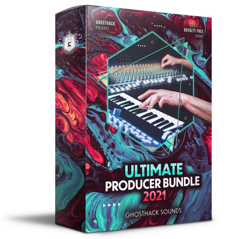 Ghosthack Ultimate Producer Bundle 2020 und/oder 2021 im Sommer Deal: Loops, One-Shots, Vocals, SFX, alles royalty free (WAV, MIDI)