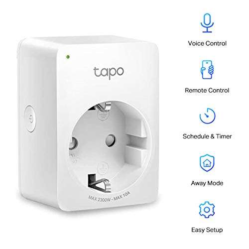 TP-Link Tapo WLAN Smart Steckdose Tapo P100 Alexa kompatibel (4er Pack ab 8,48 Euro/ Stück )