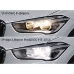 H4 LED PHILIPS 2x Auto-Lampe Ultinon Pro6000 12V Scheinwerfer Glühlampe Birne