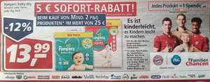 [Real Markt] 2x Pampers Baby Dry Windeln und Pants