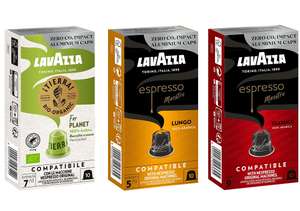 Lavazza Nespresso kompatible Kaffee Kapseln, 10er Pack, z.B. Tierra For Planet Bio-Organic, Arabica-Bohnen [Prime Spar-Abo]