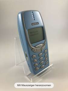 Nokia 3310 blau Simlockfrei 12 Monate Gewährleistung geprüfte gebrauchte Ware